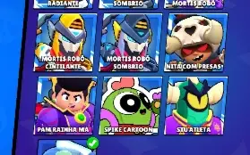 Conta com 74 Brawlers