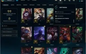 conta d1 lol