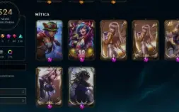 Level 728 | 524 Skins | Mono Miss Fortune 1.6Kk Maestria |