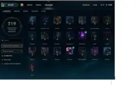 Conta lol- UNRANKED-59 SKINS - FALTA 22 CHAMPS