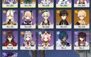 [Pc/Mobile - America]   Keqing, Venti, Zhongli,