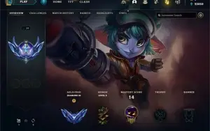 Conta LOL Diamante 3