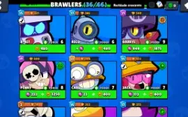 Conta Brawl Stars 13k de trofeus