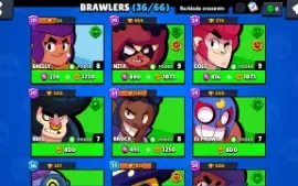 Conta Brawl Stars 13k de trofeus