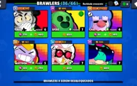 Conta Brawl Stars 13k de trofeus