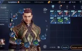Lanceiro no Mir4 LVL67 - 78k de power - NA61