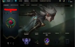 Conta League of Legends Diamante 1