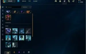 Conta lol platina 4