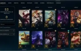 Conta lol platina 4