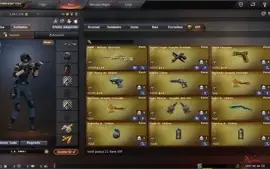 Conta CrossFire BR 21 VIPS 60+ MNs com L.A SWAT