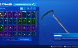 CONTA FORTNITE SEASON 1