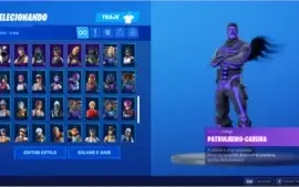 CONTA FORTNITE SEASON 1