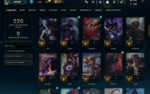 Esmeralda 2 com 85 Champs e 36 Skins +1 Prestigio