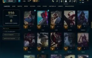 Esmeralda 2 com 85 Champs e 36 Skins +1 Prestigio