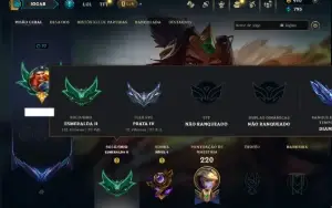 Esmeralda 2 com 85 Champs e 36 Skins +1 Prestigio