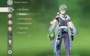 Ar10 Baizhu + assinatura “esplendor índigo” e túmulo do lobo