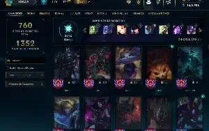 Conta League Of Legends Criada em 2013, LVL 643, ouro 2