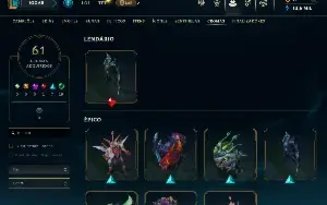 Conta League Of Legends Criada em 2013, LVL 643, ouro 2