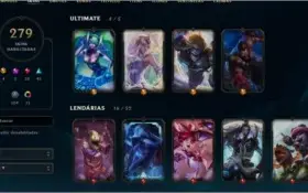 Conta League of Legends (Account LoL) - LvL 214