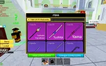 Vende-se conta de blox fruit