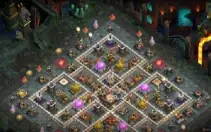 Conta Clash Of Clans CV11 FULL Com Skins e 6 construtores