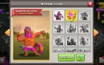 Conta Clash Of Clans CV11 FULL Com Skins e 6 construtores