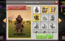 Conta Clash Of Clans CV11 FULL Com Skins e 6 construtores