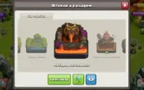 Conta Clash Of Clans CV11 FULL Com Skins e 6 construtores