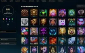 CONTA LEAGUE OF LEGENDS