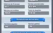 Conta clash royale desafiante II xp12 Record 4868 trofeus