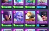 Conta clash royale desafiante II xp12 Record 4868 trofeus