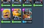 Conta clash royale desafiante II xp12 Record 4868 trofeus