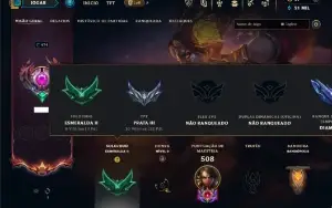 Esmeralda 2 com TODOS os champs e 293 Skins +1 Rara