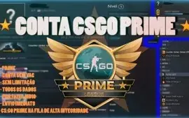 Conta CSGO PRIME + JOGOS