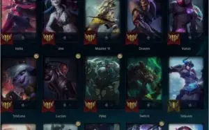 Conta de lol lvl 184