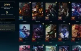 Conta de lol lvl 184