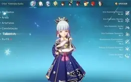 Ayaka C1 Hutão C1 Shenhe Ayato Ganyu Zhongli Venti Raiden...