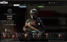 warzone roze +6 platinas e 8 diamantes