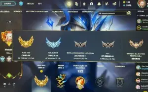 Conta lol com 2 Prestígios