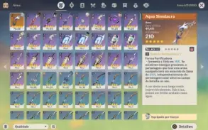 Ganyu+Kazuha+Hutao+Yelan(+bis)+Dehya+Oração perdida
