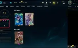Conta League of Legends | LvL 266 | 46 Skins