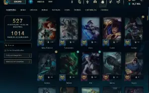 Conta Lol Com Todos Champ 290 Skins