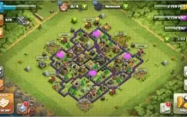 3 contas clash of clans cv11, cv 10, cv9 +conta royale