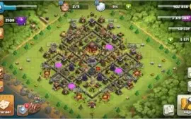 3 contas clash of clans cv11, cv 10, cv9 +conta royale