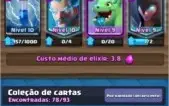 3 contas clash of clans cv11, cv 10, cv9 +conta royale