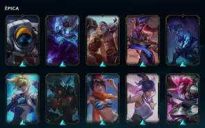 Conta League of Legends Full Acesso - 146 Champs e 107 Skins
