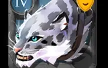 skin de garra-ligeira: leopardo das neves west server