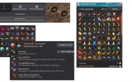 Sorc/Warrior link, Carraca, Pot Infinita, Martelo e Fs Alto