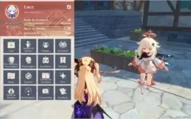 Conta genshin com Qiqi + 8 personagens +4