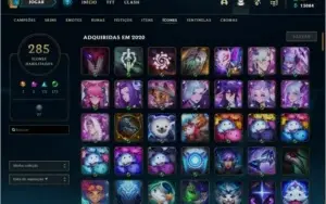 Conta LOL Ouro IV